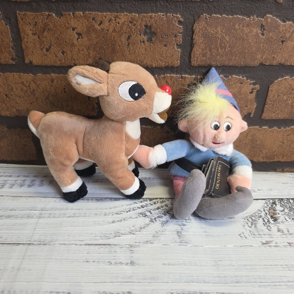 Prestige Rudolph and the Island of Misfit Toys Rudolph And Hermey Plush 2000‎